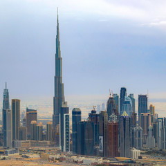Burj Kahlifa Skyline Tag