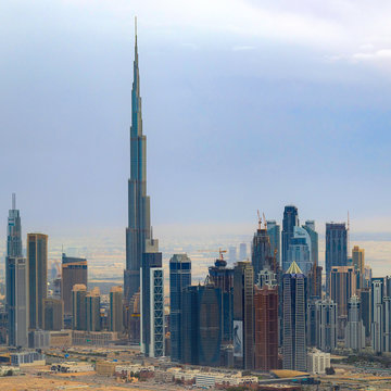 Burj Kahlifa Skyline Tag