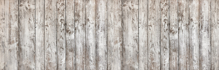 Fototapeta na wymiar white painted panoramic wooden plank panel background