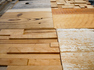 test of wooden material for construction