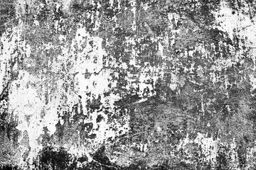 Texture of a concrete wall with cracks and scratches which can be used as a background