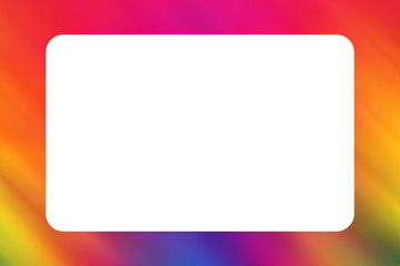 An abstract gradient border background image.