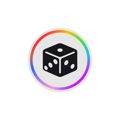 Dice -  Modern App Button