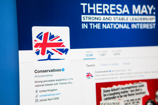 Conservative Party Twitter Page