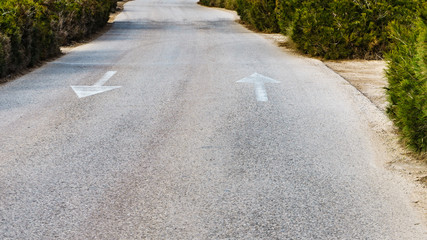 Asphalt road