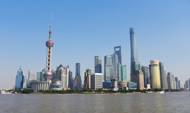 Lujiazui is located on the Bank of Huangpu River in Pudong New Area of Shanghai, facing the Bund across the river. It is the headquarters of many multinational banks in Greater China and East Asia, an