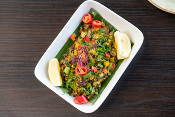 Indian Food - Steamed Tawa fish