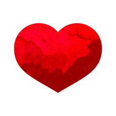 Red Heart.Vector icon