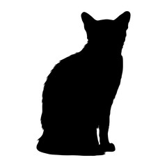 Egyptian Mau Silhouette Vector Found In Map Of Africa