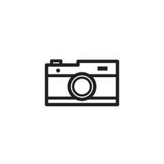 Camera icon vector design template