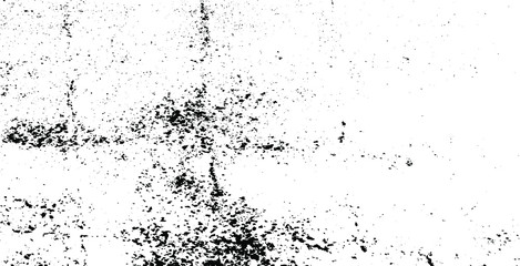 Rough black and white texture vector. Distressed overlay texture. Grunge background. Abstract textured effect. Vector Illustration. Black isolated on white background. EPS10.