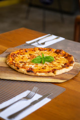 pizza with cheese Delicious fresh,Homemead