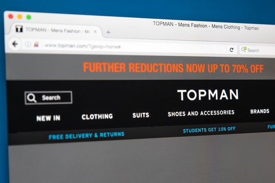 Topman Official Website