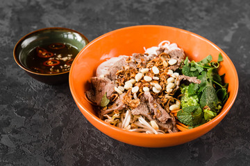 beautiful dish of vietnamese cuisine