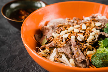 beautiful dish of vietnamese cuisine