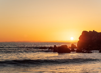 Seascape on island Lanzarote, Canary Islands