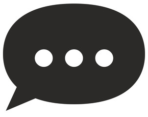 Fototapeta premium Philactère Bulle communication