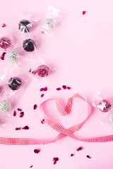 Handmade beautiful multi-colored natural diet vegetarian sweets