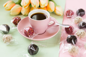 Handmade beautiful multi-colored natural diet vegetarian sweets