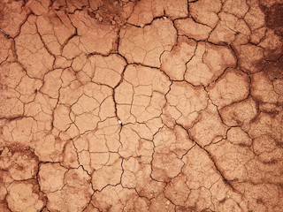 The ground has cracks in the top view for the background