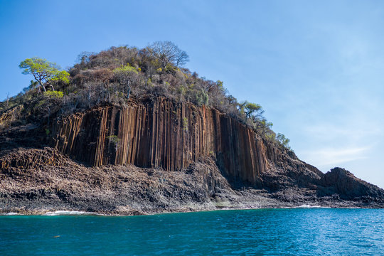 The Organs of the Mitsio archipelago, northern Madagascar close to Nosy Be and Nosy Comba