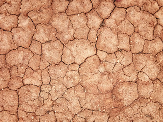 The ground has cracks in the top view for the background