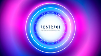 abstract colorful digital background with circles
