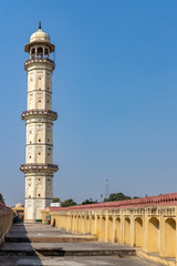 Isarlat tower historical building, Isarlat built to commemorate a military victory in the 18th century, Jaipur, Rajasthan, India.