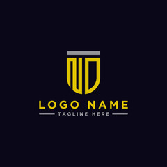 logo design inspiration for companies from the initial letters of the ND logo icon. -Vector