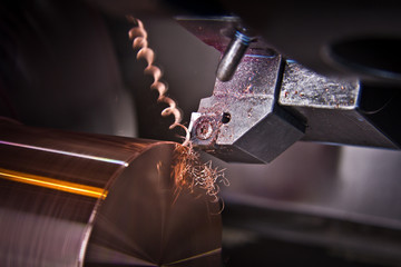 Cnc industrial lathe turning machine