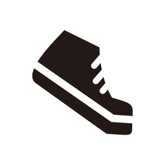 Shoe vector icon illustration symbol