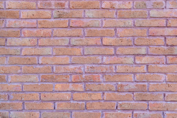 Red brick wall background or texture