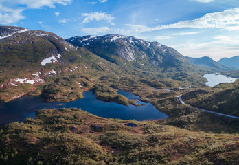 Fototapeta na wymiar Fjells of Norway