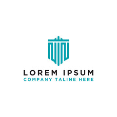logo design inspiration for companies from the initial letters of the NN logo icon. -Vector