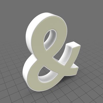 Letters Simple Ampersand