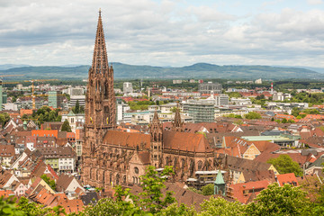 Fototapeta na wymiar Münster in Freiburg