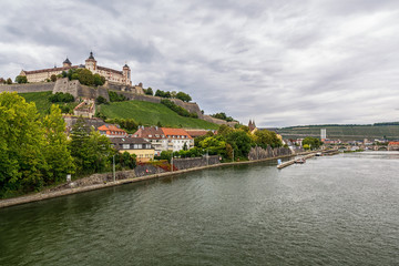 Fototapeta na wymiar Festung Marienberg in Würzburg