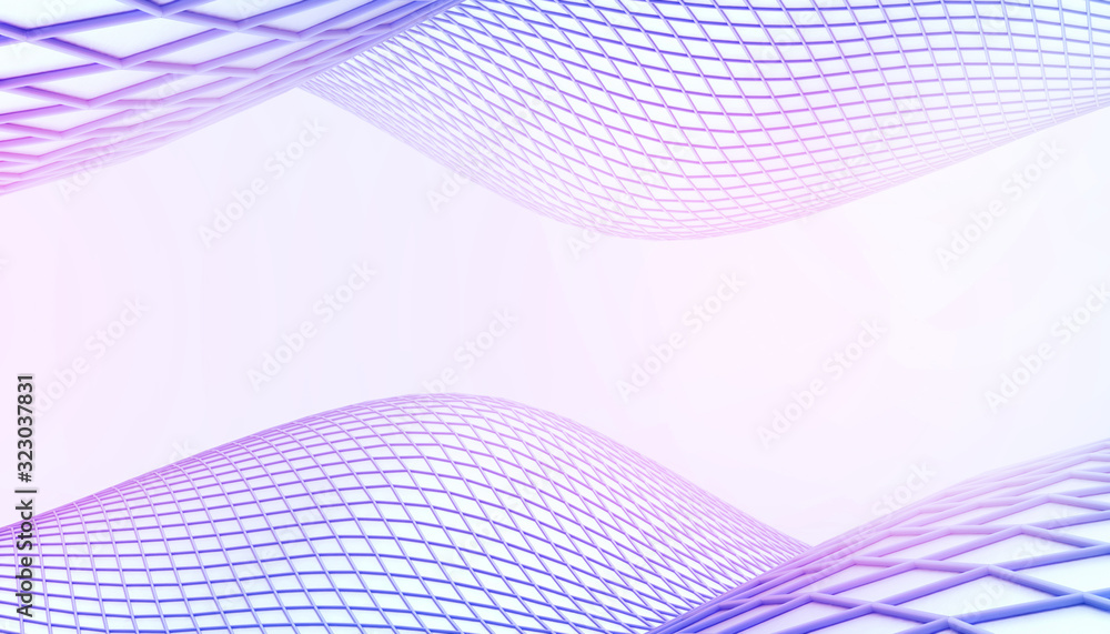 Poster abstract technology connectivity network background and creative ideas concept on people monotone ba