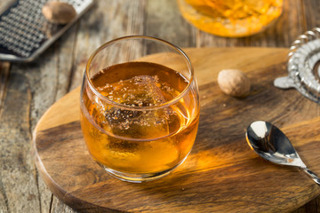 Homemade Refreshing Rum Bumbo Cocktail