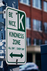 Be Nice Sign