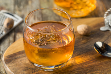 Homemade Refreshing Rum Bumbo Cocktail