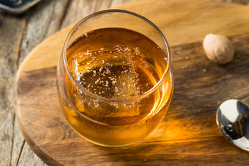 Homemade Refreshing Rum Bumbo Cocktail