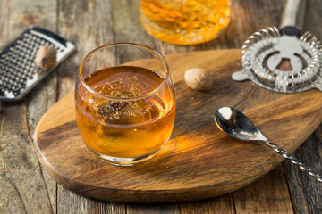 Homemade Refreshing Rum Bumbo Cocktail