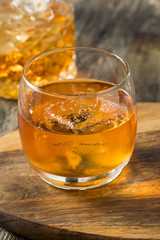 Homemade Refreshing Rum Bumbo Cocktail