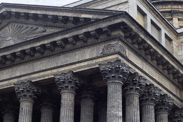 architecture of the Empire style and classicism .geometry is a historical