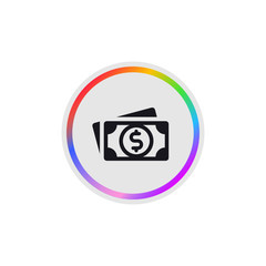 Money -  Modern App Button
