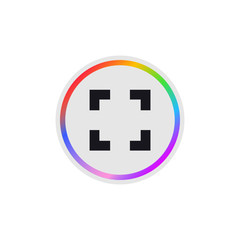 Metering -  Modern App Button