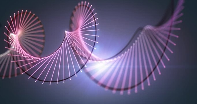 abstrakt DNA Strang / Epidemiologie / Wissenschaft / Science / Genetik 