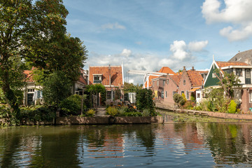 Fototapeta na wymiar Quiet Town, The Netherlands