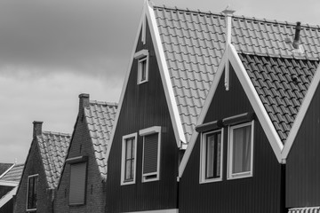 Black and white houses, The Netherlands